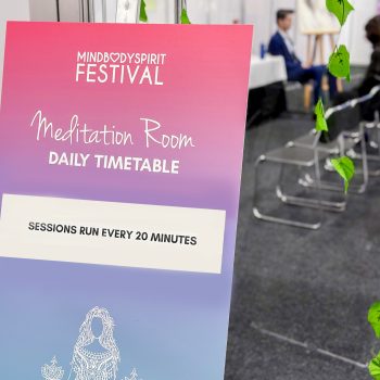 Meditation Room timetable at Brisbane MindBodySpirit Festival